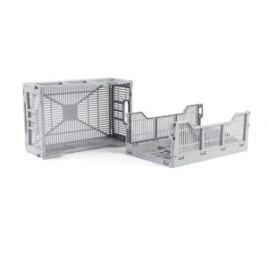 Mini πτυσσόμενο καλάθι -ΕΝΚΟ-γκρι lightgrass για το σπίτι 6lt 30x20x11.5cm 3211 - Image 3