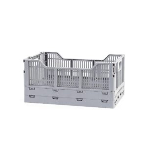 Mini πτυσσόμενο καλάθι -ΕΝΚΟ-γκρι lightgrass για το σπίτι 6lt 30x20x11.5cm 3211 - Image 7