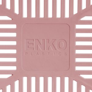 Mini πτυσσόμενο καλάθι -ΕΝΚΟ-ροζ για το σπίτι 6lt 30x20x11.5cm 3211 - Image 8