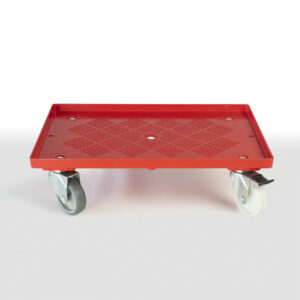 Τρόλεϊ Τροχήλατη βάση μεταφοράς τελάρων Με δύο φρένα 0417 - Image 3