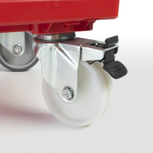 Τρόλεϊ Τροχήλατη βάση μεταφοράς τελάρων Με δύο φρένα 0417 - Image 5